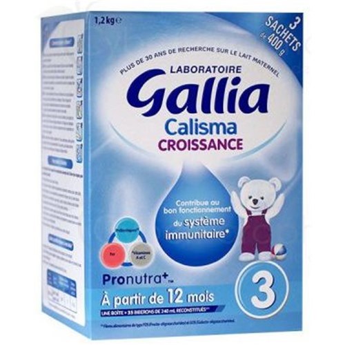 GALLIA CALISMA CROISSANCE 3 x 400g = 1.2 KG