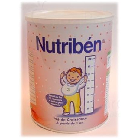 NUTRIBÉN 3, Lait de croissance pour nourrisson. - bt 900 g