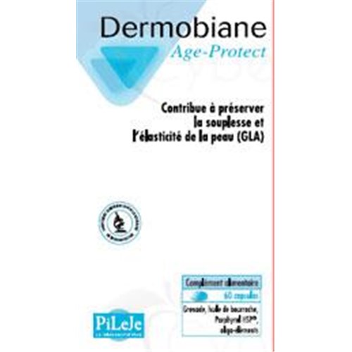 DERMOBIANE AGE PROTECT - Capsule, protective anti-aging dietary supplement. - Bt 60