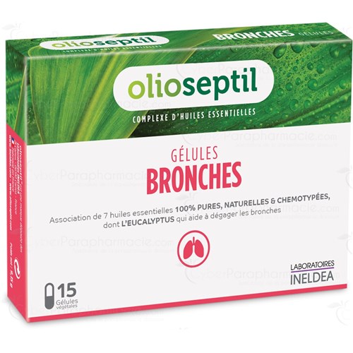 OLIOSEPTIL Bronches 15 Gelules