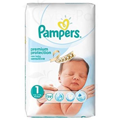 PAMPERS New Baby Sentitive, 1 / 2-5 Kg