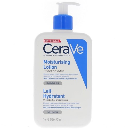 MOISTURIZING MILK FACE AND BODY DRY TO VERY DRY SKINS 473ML CERAVE