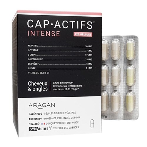 Capactifs 120 Gelules Cheveux & ongles Synactifs