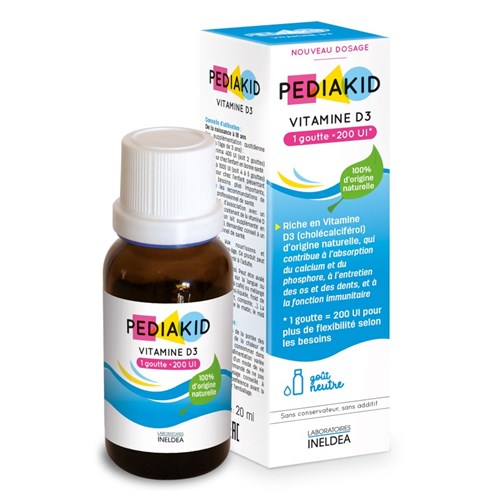 Vitamin D3 20ml Pediakid