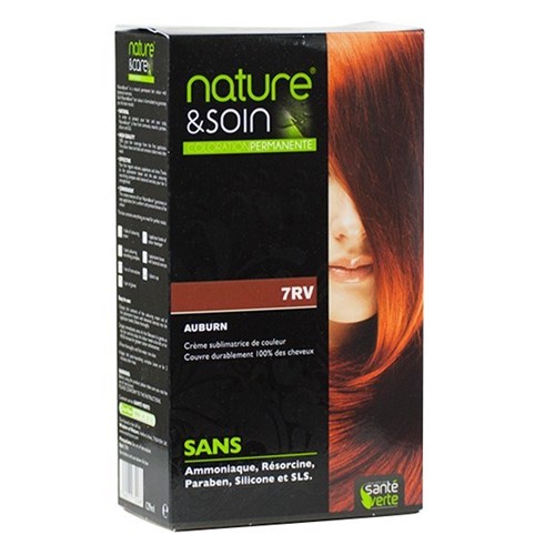 NATURE & SOIN coloration 7RV auburn