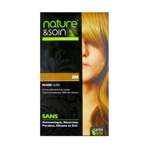 NATURE & SOIN coloration 8N blond clair