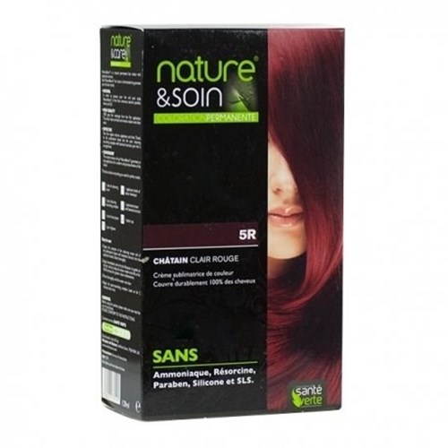 NATURE & SOIN color 5R red light blond