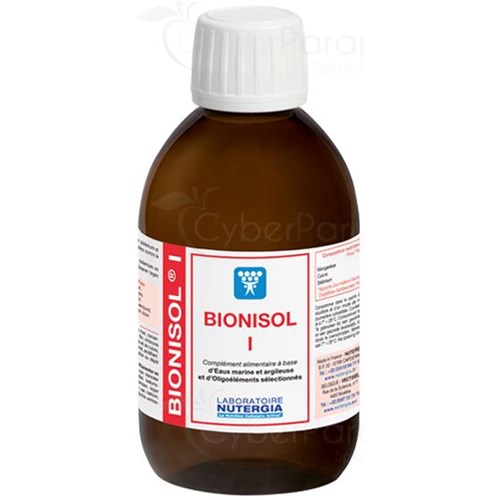 BIONISOL I, Solution buvable, complément alimentaire riche en oligoéléments. - fl 250 ml