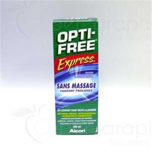 OPTI, FREE EXPRESS - Solution multifonction pour lentilles de contact. - fl 355 ml x 2