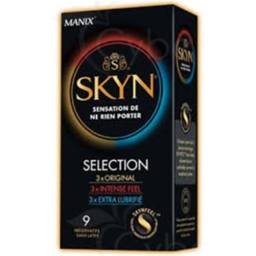 MANIX SKYN SELECTION CONDOMS X9