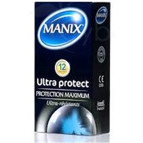 MANIX ULTRA PROTECT Condoms lubricated with reservoir ultrarésistant. (Ref. MUP12) - bt 12