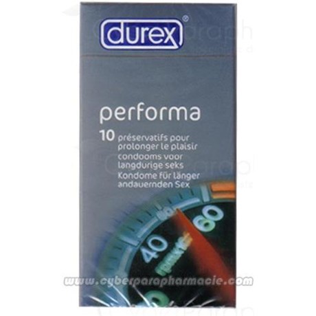 PERFORMA 10 Condoms To spin out pleasure