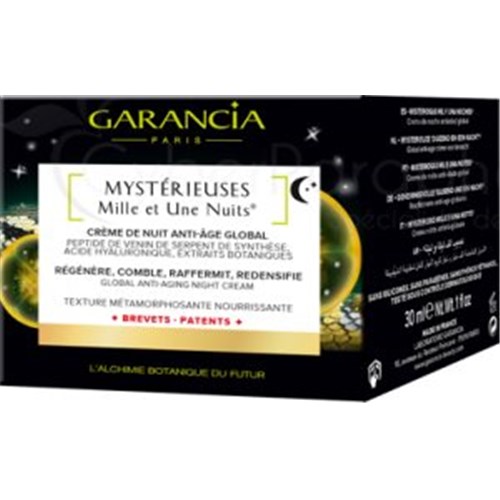 MYSTERIOUS MILLE AND ONE NIGHTS, Anti-Aging Global Night Cream, 30ml jar