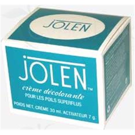 JOLEN, Crème décolorante pour les poils superflus. - tube 125 ml + pot 30 g
