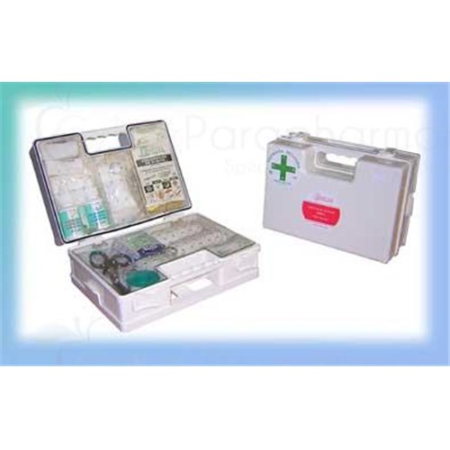 ASEP ABS, First Aid Kit 10 people, rigid ABS plastic, full - unit