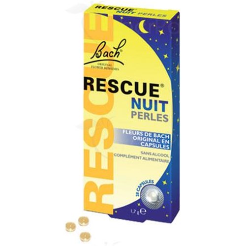 RESCUE NUIT PERLES (boîte 14 perles)