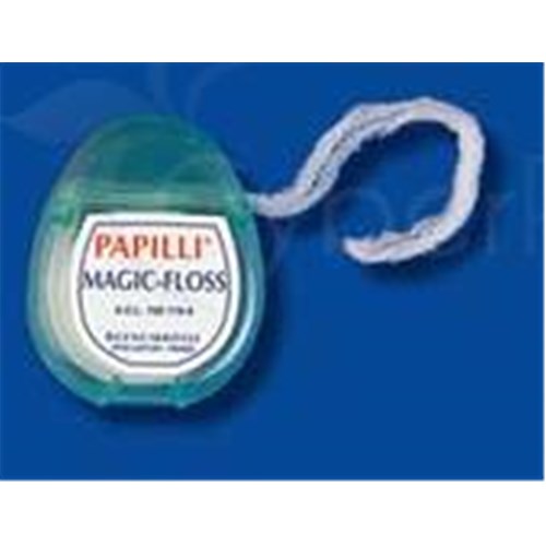 PAPILLI MAGIC FLOSS Dental floss mint mousse with antiseptic. - Unit