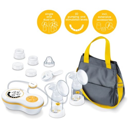Double electric breast pump BY 70 Dual