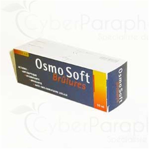 OSMO SOFT BRÛLURES, Hydrogel antiseptique, apaisant, antiinflammatoire local et hydratant. - tube 150 ml