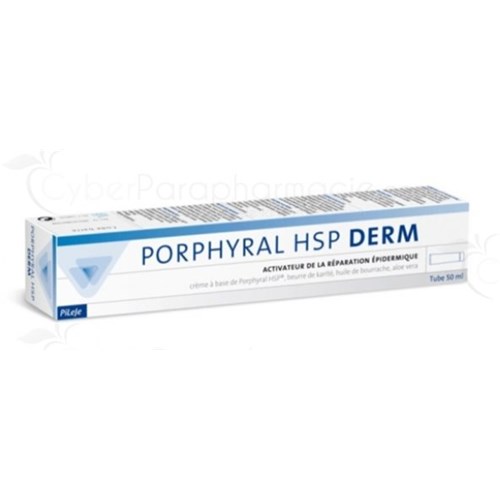 Porphyral HSP Derm Crème activant la réparation épidermique - Produit cosmétique 50 ml