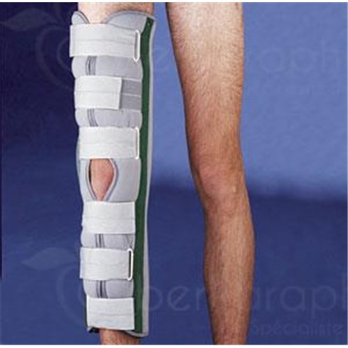 ORTHO GREEN KNEE BRACE, Universal Knee brace, immobilizer knee extension size 1 - unit