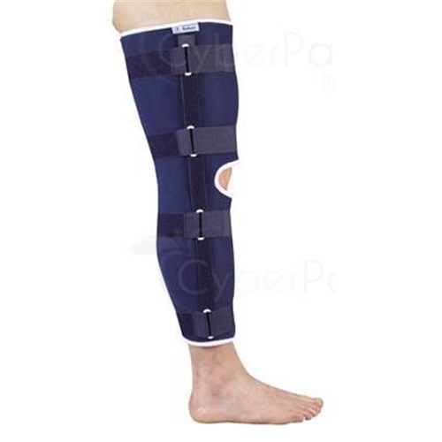 SOBER KNEE BRACE, rigid knee brace, right, Dr. Berrehail blue, size 1 - unit