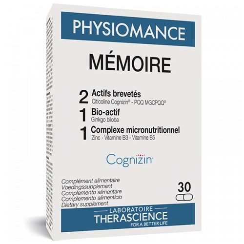PHYSIOMANCE MÉMOIRE 30 gélules Therascience