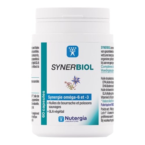 SYNERBIOL, capsule, food supplement based on wild fish oil 60 capsules