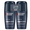 ROLL-ON ANTI-PERSPIRANT 72H HOMME DAY CONTROL Batch of 2 x 75 ml BIOTHERM