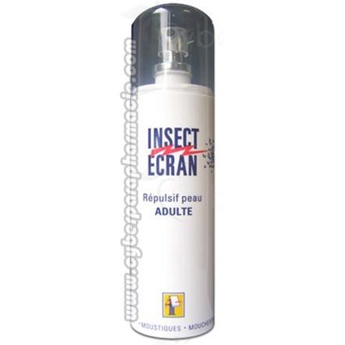 INSECT ECRAN Infected area skin repellent adult (24 monthes) 100ml