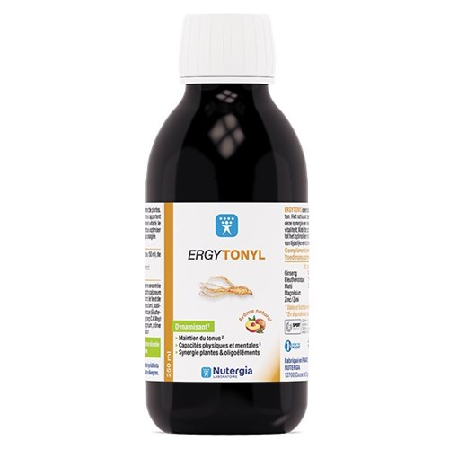 ERGYTONYL, Solution buvable, complément alimentaire phyto - dynamisant au ginseng. - fl 250 ml