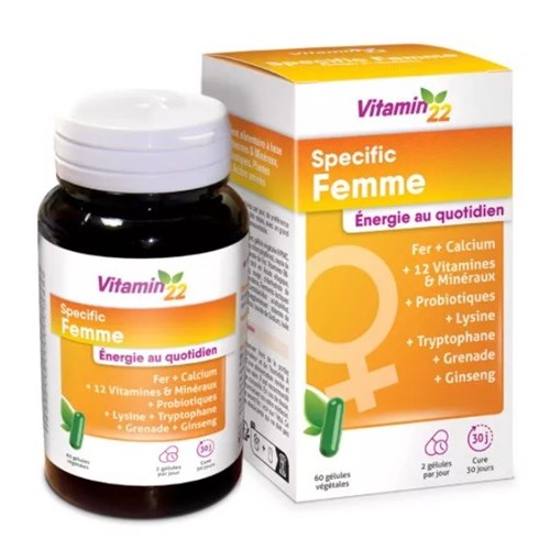 SPECIFIC FEMME Pilulier de 60 gélules végétales