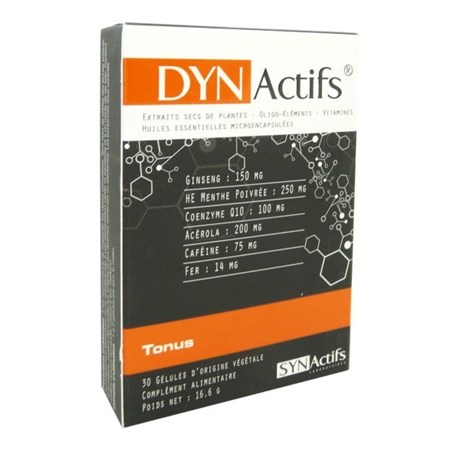 DYN ACTIFS Tonus 30 gélules