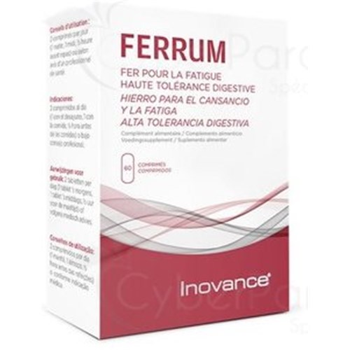FERRUM, Anemia, anti-fatigue, sport, 60 tablets