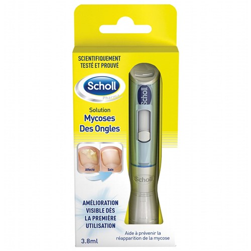 2 IN 1 NAIL MYCOSES SOLUTION - APPLICATOR + 5 LIMES 3.8ML SCHOLL