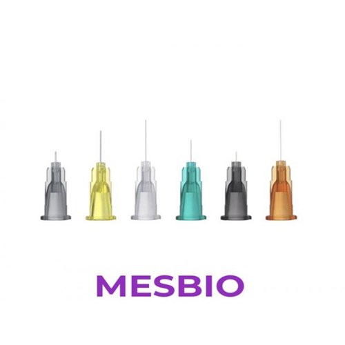 MESBIO AIGUILLES MESBIO NEEDLE 34G/8mm Box of 100