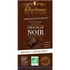 CHOCOLAT DARDENNE CHOCOLAT CUIT, Chocolat en tablette, chocolat noir au sucre de canne, 50 % cacao, plus vanillé (ref. TB2) - tablette 200 g