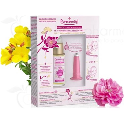 PURESSENTIEL BEAUTY OF THE SKIN Home lifting, 100% natural