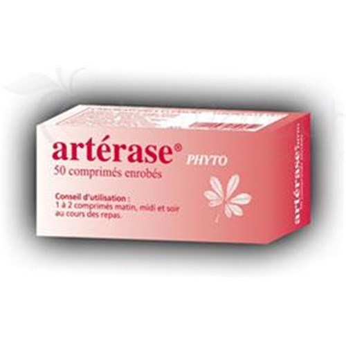 ARTERASE PHYTO, Comprimé, complément alimentaire aux extraits végétaux à visée circulatoire. - bt 50