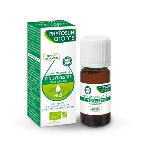 PHYTOSUN ARÔMS PIN SYLVESTRE HUILE ESSENTIELLE, Complément alimentaire à base d'huile essentielle de pin Sylvestre. - fl 5 ml