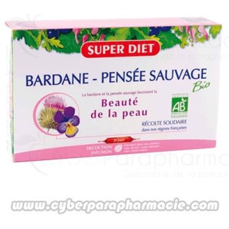 BARDANNE PANSEE SAUVAGE Skin beauty 20 ampoules