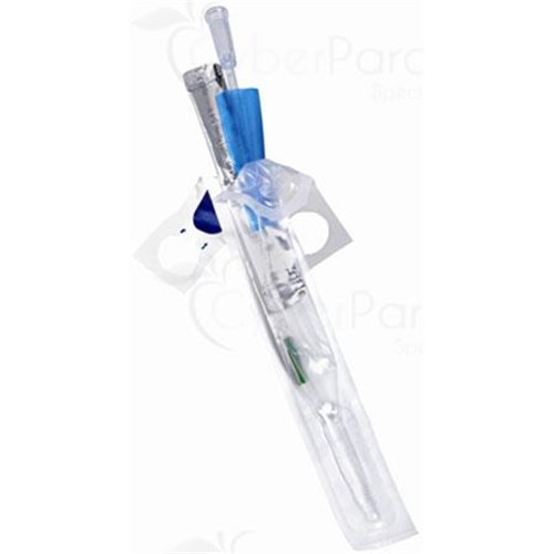 LiQuick BASE, Bladder catheter pre-lubricated, right, end Ergothan for women. CH 10 (ref. 630110) - bt 30