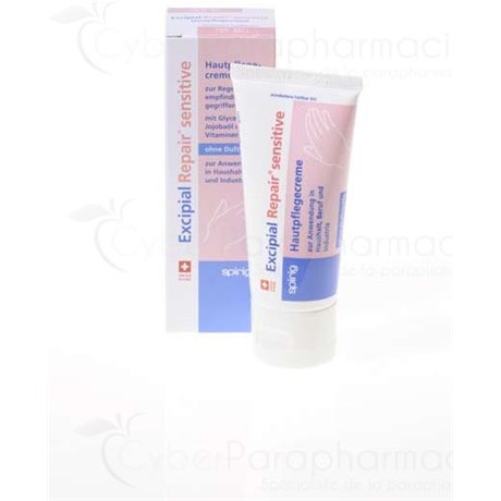 Excipial SENSITIVE REPAIR, regenerating hand cream without perfume. - 50 ml tube