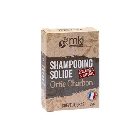 Solid shampoo 65 g - Nettles Charcoal MKL