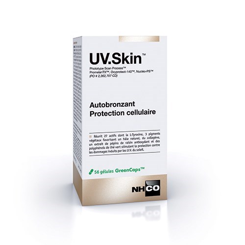 UV SKIN self-tanner and cell protection