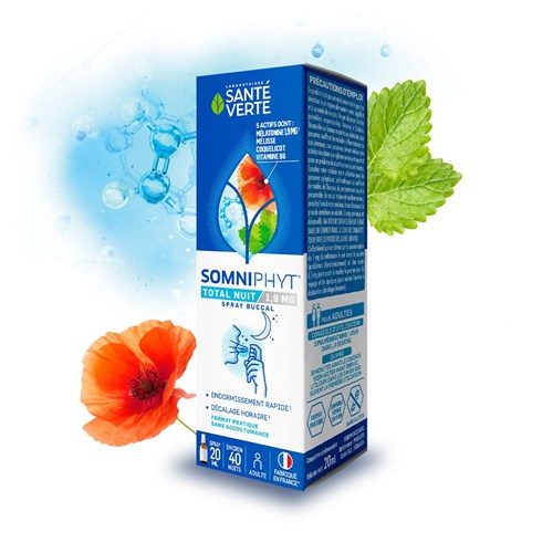 SOMNIPHYT TOTAL NIGHT 1.9 mg Spray 20 ml Santé Verte