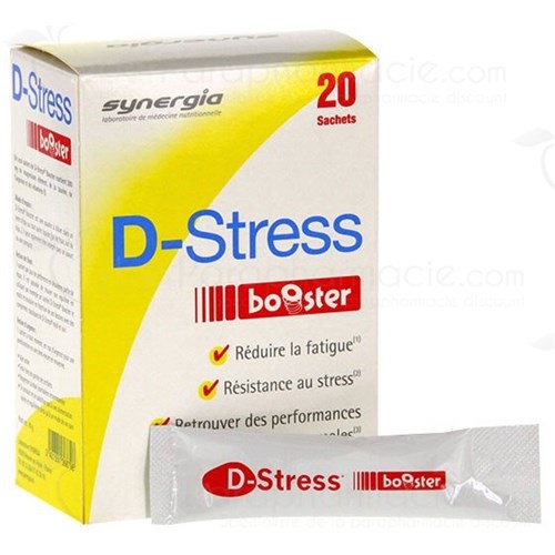D-STRESS BOOSTER, concentrated anti-stress, box of 20 sachets