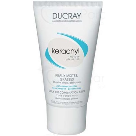 KÉRACNYL MASQUE TRIPLE ACTION, Masque gommant triple action aux PolyHydroxyAcides. - tube 40 ml