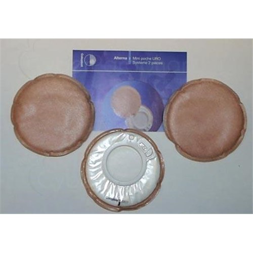 ALTERNA URO, Minipoche absorbante pour urostomie, système 2 pièces, opaque. diamètre 40 mm (ref. 2807) - bt 30