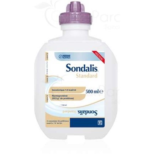 SONDALIS STANDARD, Aliment diététique destiné à des fins médicales spéciales. - poche 1000 ml